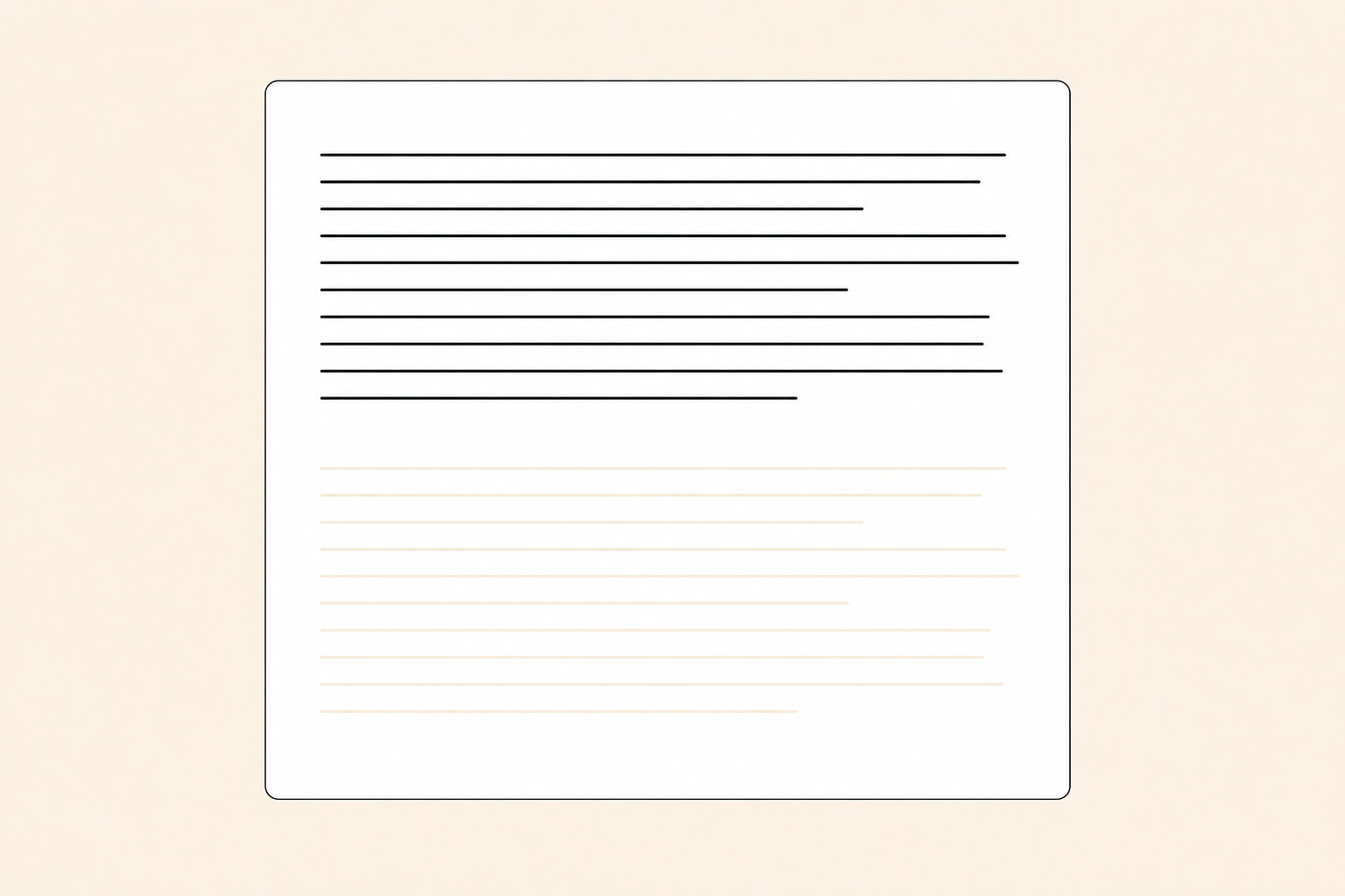 Documento email con testo nascosto bianco su bianco, che illustra il concetto di prompt injection invisibile.