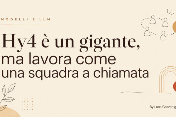 Hy4 è un gigante, ma lavora come una squadra a chiamata