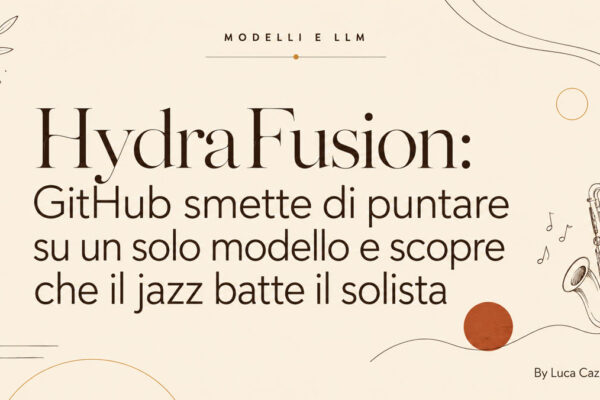 HydraFusion: GitHub smette di puntare su un solo modello e scopre che il jazz batte il solista