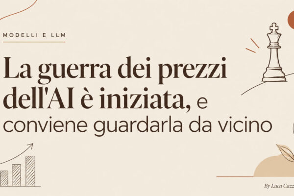 La guerra dei prezzi dell'AI è iniziata, e conviene guardarla da vicino