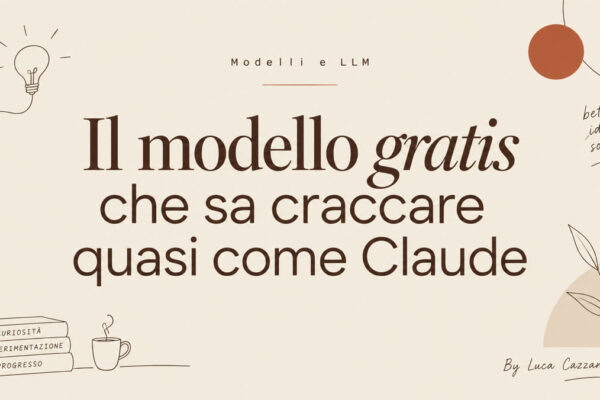 Il modello gratis che sa craccare quasi come Claude