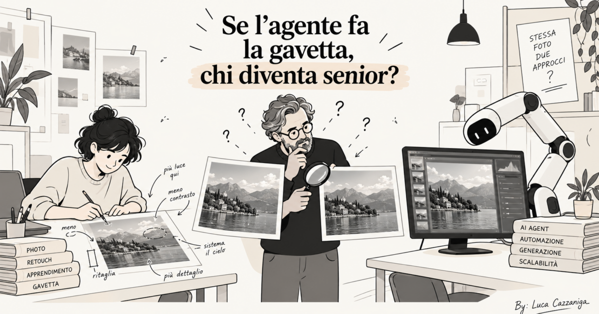 Se l'agente fa la gavetta, chi diventa senior?