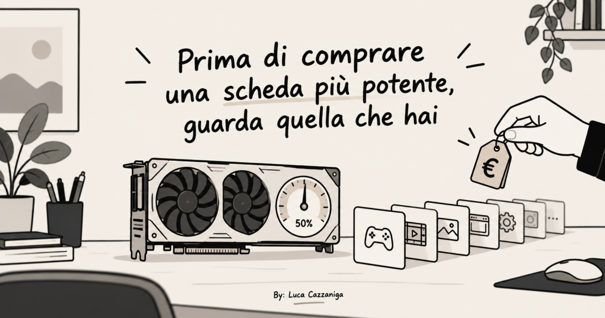 Prima di comprare una scheda più potente, guarda quella che hai