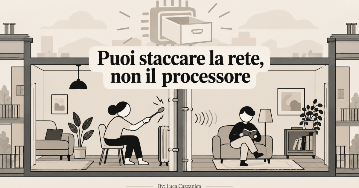 Puoi staccare la rete a un agente, non il processore