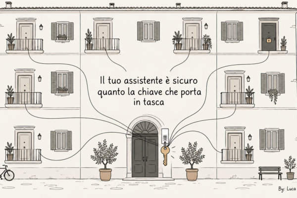 Il tuo assistente è sicuro quanto la chiave che porta in tasca